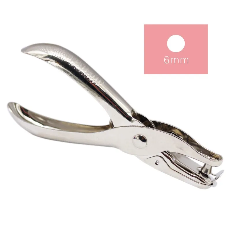 Hole Puncher Paper Heart Round Star Shape Metal Manual Scrapbook DIY Loose-Leaf Paper School Office Binding Stationery