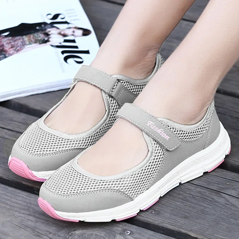 Flat shoes for women light breathable autumn summer footwear comfortable flats women moccasins Zapatos Mujeres Mary Jane shoes - 2