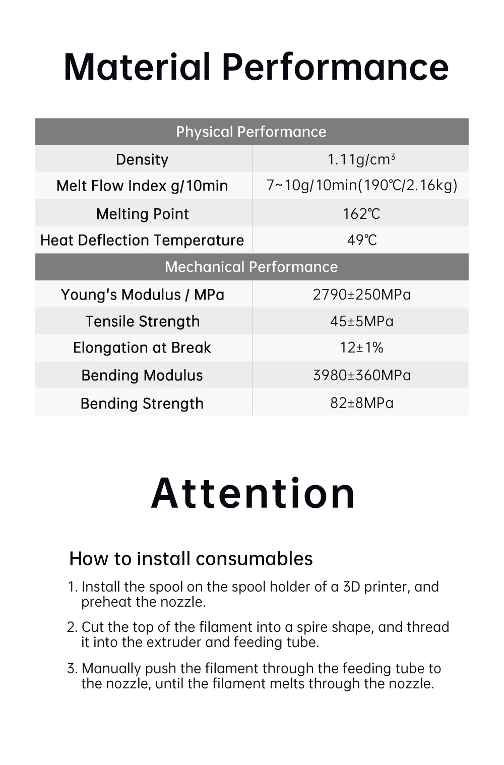 ANYCUBIC 1.75mm PLA+ 3D Printer Filament 1KG/Roll High Precision Pla Plus 3D Printing Material Plastic Rubber Consumables Sf318037c106d4301bb2bcd533c2002f0f