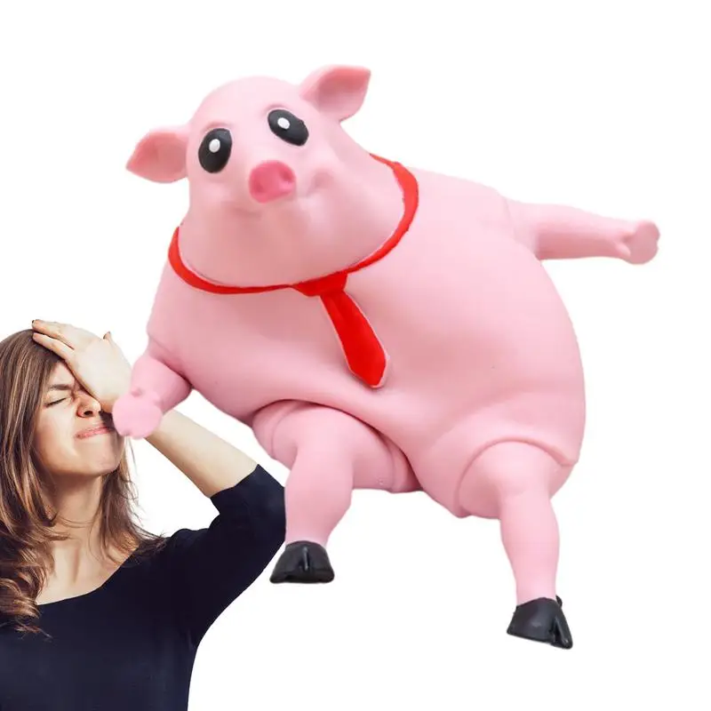 

Pig Squeeze Ball Pig Fidget Squeeze Toys Soft Fidgety Pig Toy Squeeze Relief Toy For Kids Boys Girls Adults Children