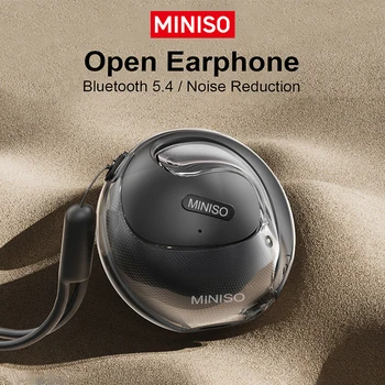 MINISO X15 Pro AI Bluetooth Earphones OWS Sports Wireless Headphones EarHooks AI Translator Earbuds Open-Ear Headset with Mic Consumer Electronics Smart Electronics Translator cb5feb1b7314637725a2e7: Black|Pink|PURPLE|White 