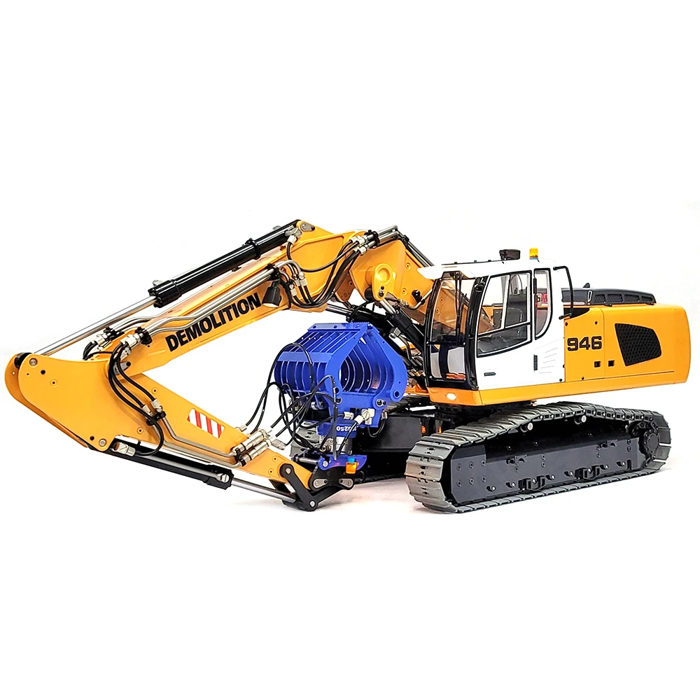 1/14 RC Hydraulic Excavator Metal Model 946-3 Adjustable Arm RTR 
