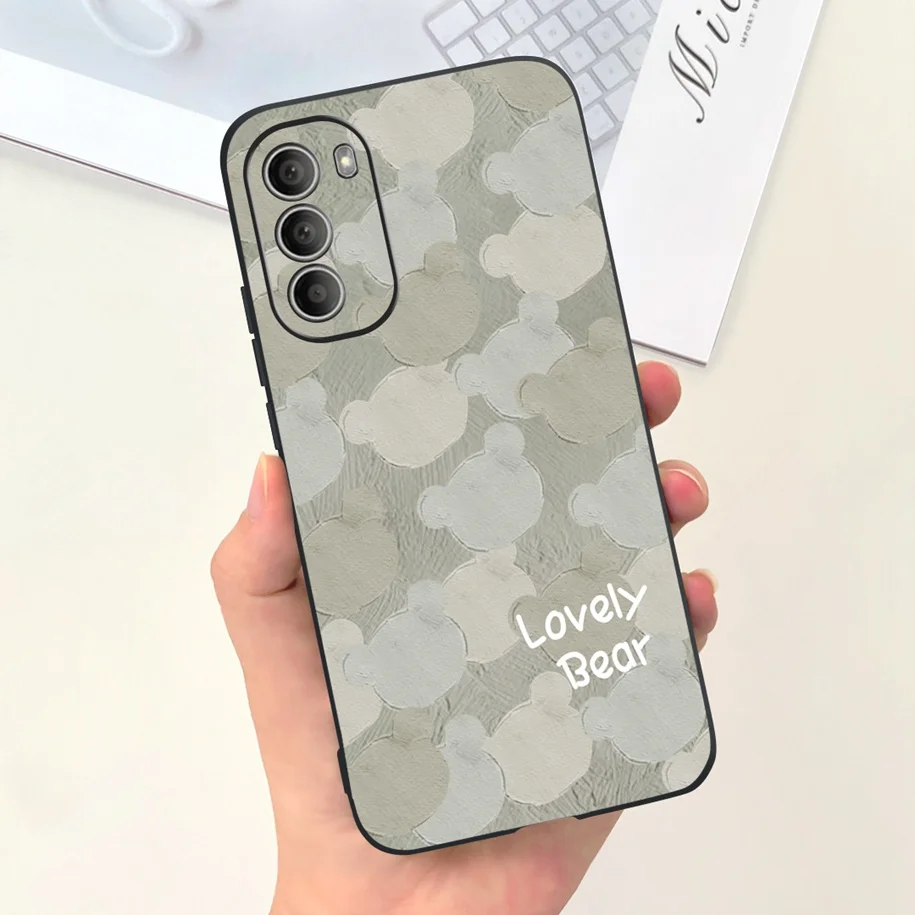 Cute Rabbit Flower Shockproof Phone Case Cover - Enhanced Protection and Style