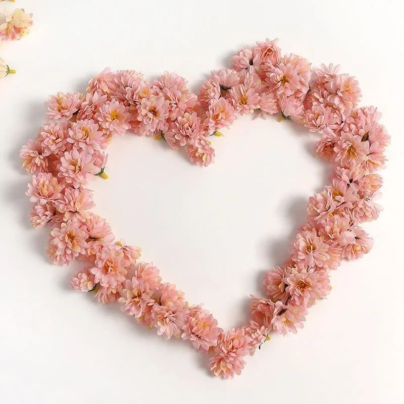 20/50pcs künstliche Blumen 3,5 cm Seide gefälschte Blumen für zu Hause Zimmer dceor Garten Hochzeit Hochzeit Dekoration DIY Geschenke Zubehör – Detail 3