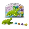 Children's Bathroom Shower Toys Big Crocodile Eating Small Fish Game Parent Child Interaction Puzzle Playing Water 1