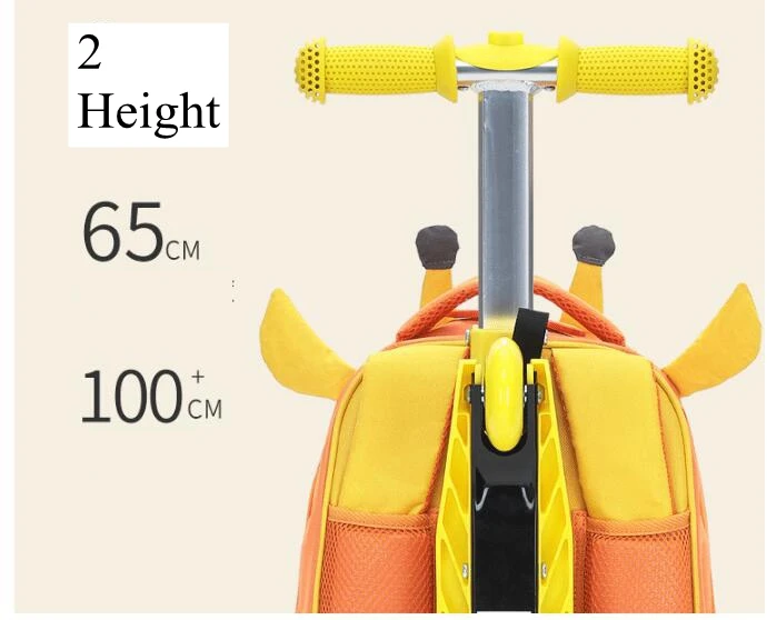 Scooter Montable Skip Hop Foldable Trolley Suitcase Bags For Kids