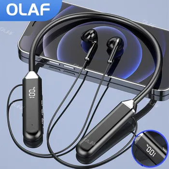 Olaf TWS Magnetic Wireless Headphones Neckband Bluetooth 5.2 Earphone headset Sports Running Waterproof Earbud 1