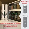 Storage Swivel RackMulti-layer Storage RackCabinet Food Ingredients Storage RackPull-On Swivel Spice Racks 4