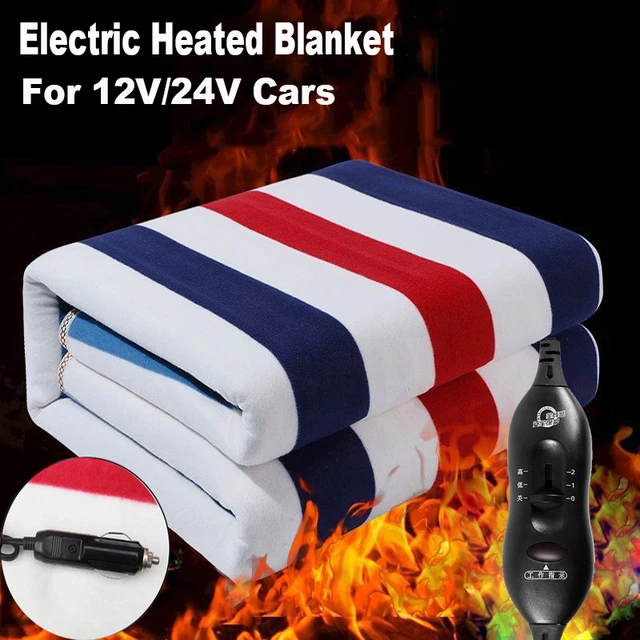 12/24V Car Electric Heated Blanket Mattress Thermostat Heating Blanket Body  Warmr Heat Carpet For Houses On Wheels Winter Cold - AliExpress