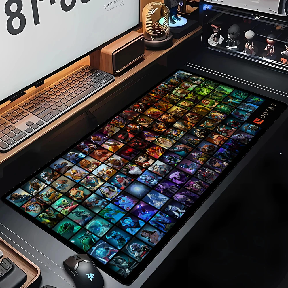 

XXL HD Customized Mousepad Large keyboard Mousepads Laptop Anti-slip Office Natural Rubber Gamer Desktop Dota2 Mouse Pad 800x300