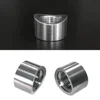 Stainless Steels Oxygen Sensor Bung Plug Nut Stepped Mounting Cap Kit Plug Nut Plug Wideband Nut Fitting Weld Bungs M18X1.5 2