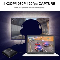 Ezcap326C 4K Video Game Capture Card HDR Mic 1080P 60fps 120FPS Recording Box USB 3.1 Type C Game Live Streaming Device for PS4 - Image 4