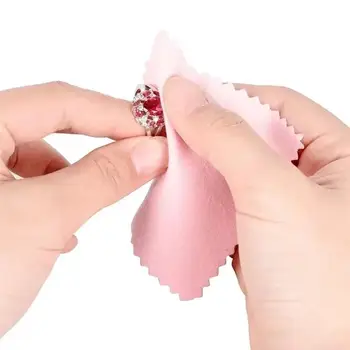 New 50PCS Smooth Lint Free Glasses Lens Cleaning Cloth Jewelry Gold As Silver Polishing Sheets Home Glass Traceless Cleaning