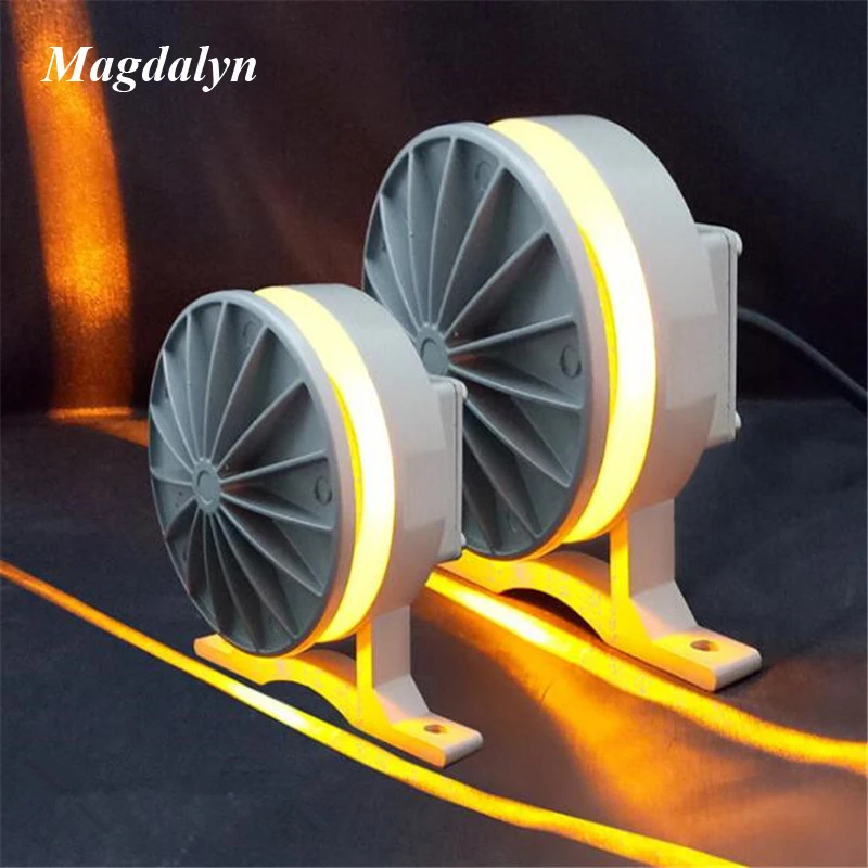 Magdalyn Outdoor Waterproof Led Wall Lamps Aluminum Bar Corridor Narrow Line Spotlight Project Building Bright Window Sill Light outdoor led advertising module super bright front window sign bar smd2835 3led waterproof ip68 strip light 12v 20 100 200pcs lot