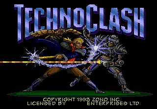 Scheda Di Gioco Techno Clash 16Bit Md Per Sega Mega Drive Per Genesis
