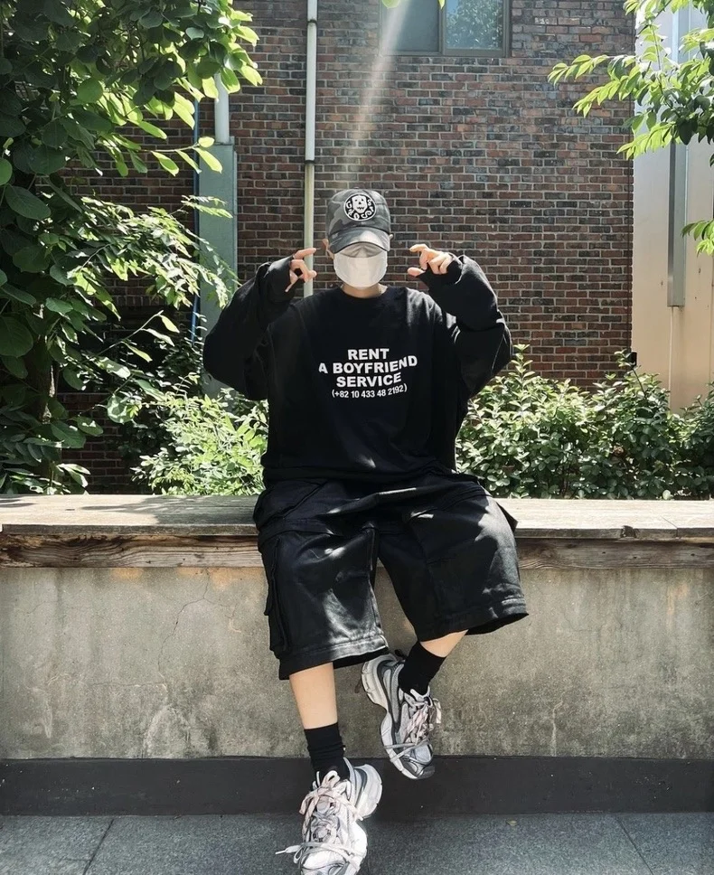 Grailz Project G/R 23ss Long sleeve Hotline Damages Long