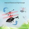 Mini Gesture Sensing Flying Remote Control Aircraft Toys 2 Channel RC Helicopters Interactive Outdoor Gifts 2