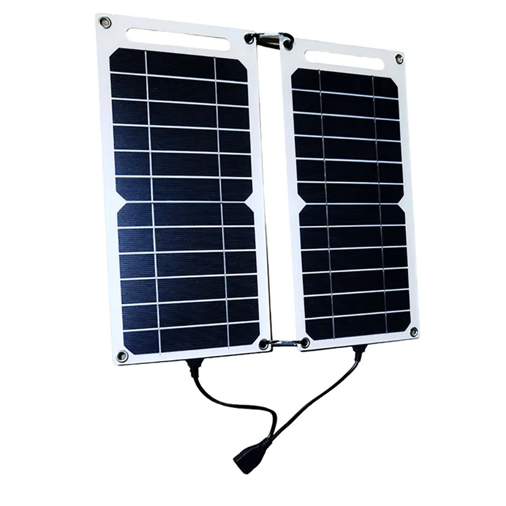 Panneau Solaire Flexible 10W 5V | Portable 300x145mm - Charge USB Pour Téléphone, Camping - Monocristallin