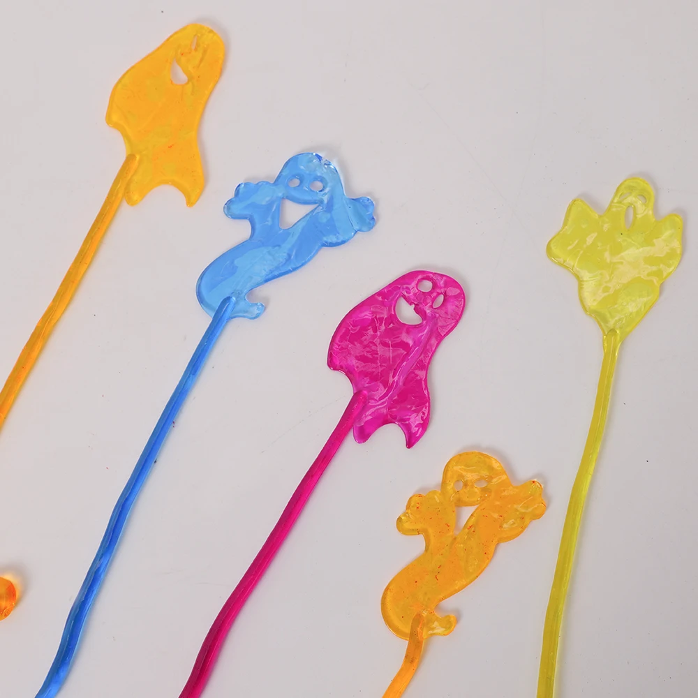 Spider Web Toy 15Pcs Elastically Stretchable Sticky Spider Web Climbing Novelty Toys For Kids Birthday Party Favors Halloween Party Decorations