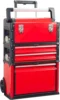 Furniture supplies BIG RED TRJF-C305ABD Torin Garage Workshop Organizer: Portable Steel and Plastic Stackable Rolling Upright Tr 1