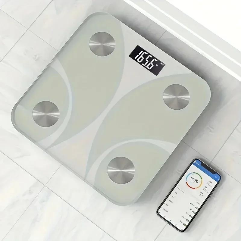 1pc Household weight scale, human ultra precision height weight loss instrument, intelligent Bluetooth body fat scale