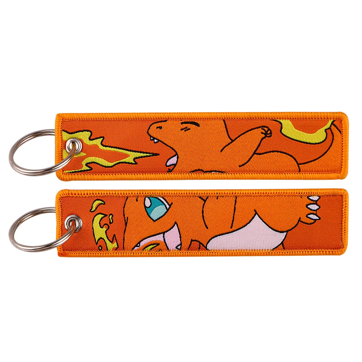 Charming Anime Cute Cartoon Embroidered Keychain | Stylish Key Holder & Accessory Gift