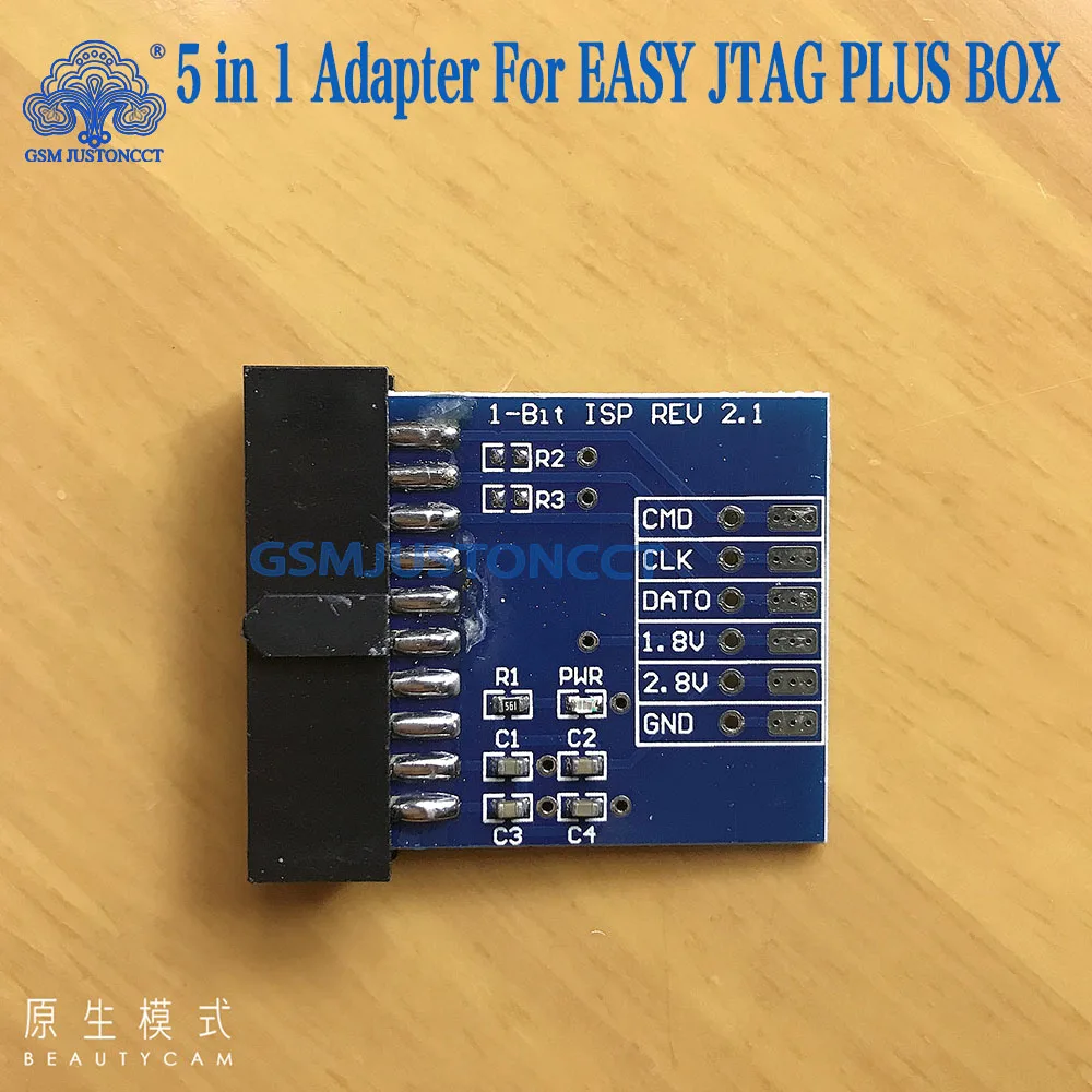 Easy Jtag 플러스 박스, ESAYJTAG 도구용 어댑터 세트, JTAG, ISP1BIT, ISP4BIT, U-SOCKET, E-SOCKET, 5 in 1, 신제품