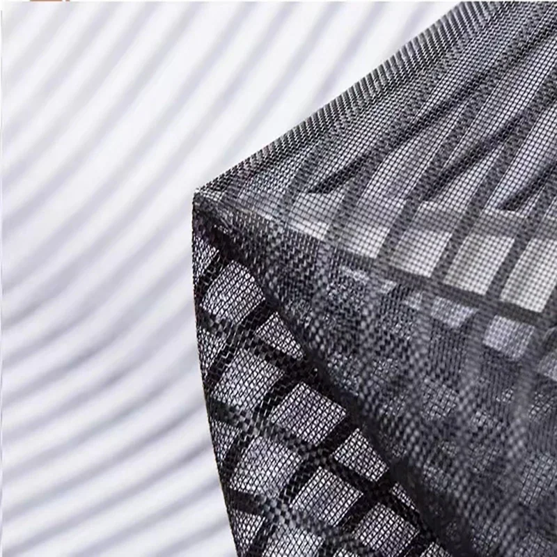 Mosquito proof door curtain, magnetic diamond mesh screen door, household non perforated insect proof mesh partition curtain