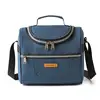 Portable Picnic Bag Grey Heat Preservation And Cold Preservation Thickening And Increasing Easy To Carry Sealing Leak-proof Blue 5