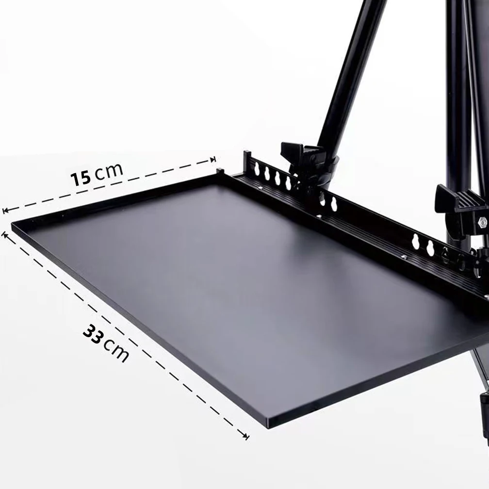 33X15CM Big Size Detachable Easel Tray Shelf Replacement Sketch Rack Storage  for Artists PP Plastics Black DIY Use Drop Shipping - AliExpress