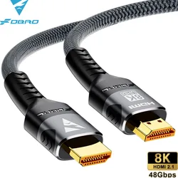 Ultra High-Speed 8K HDMI 2.1 Cable with HDR and EARC/ARC - 2M (8K Hdmi Cable-2)
