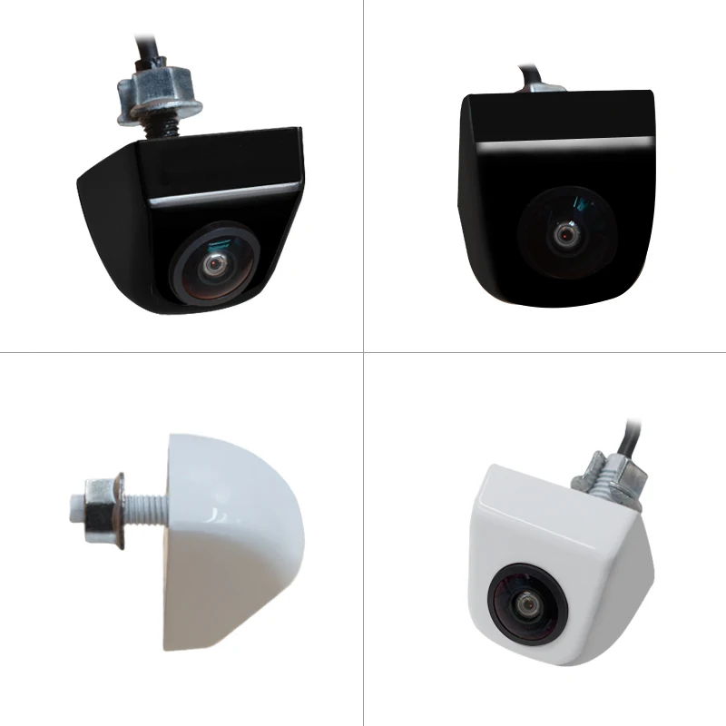 주차 보조 차량 후방 카메라, 12V 후방 역방향 물고기 눈 야간 투시경, CCD HD 170 도 각도 자동