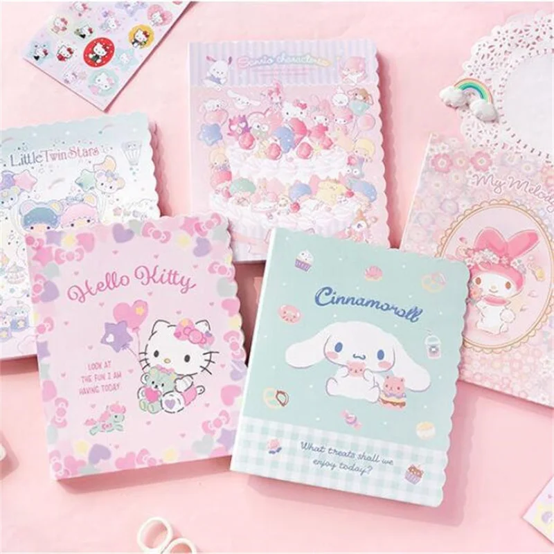 Mailing envelopes Kawaii Sanrio Kitty Melody Cinnamoroll Envelope Set Cute Festival Message birthday greeting cards