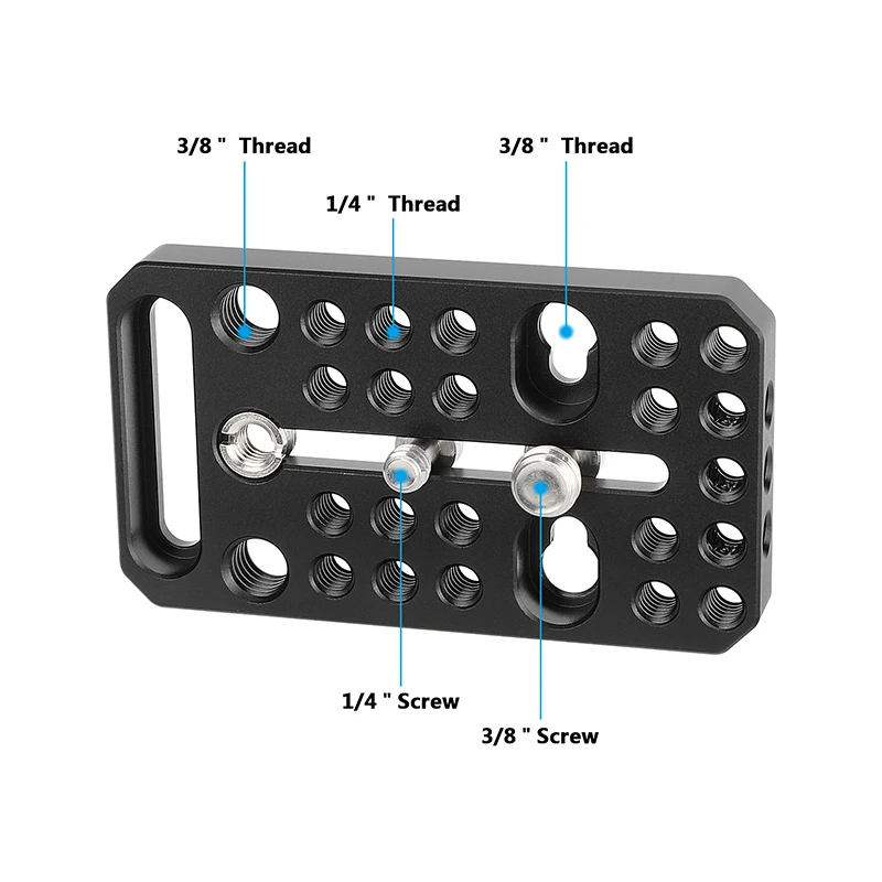 Hdrig Multipurpose Cheese Plate Câmera Rig Quick Release Baseplate para Sony Canon Dslr Acessórios - Image 6