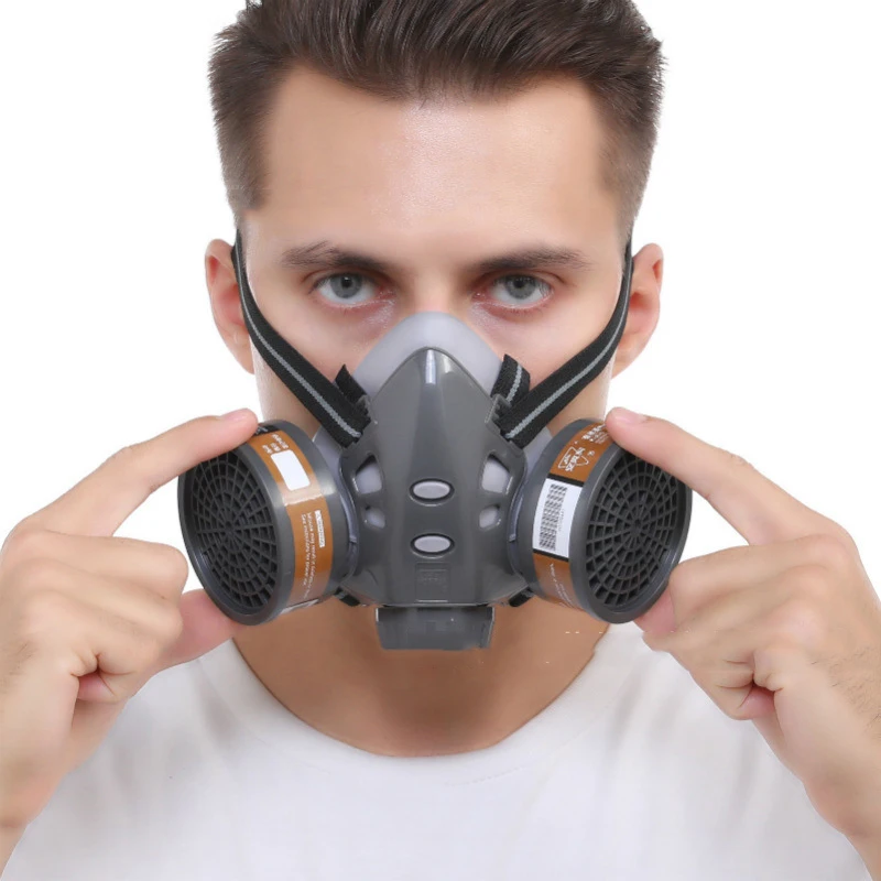 Masque de Protection Respiratoire Demi Complet avec Filtres