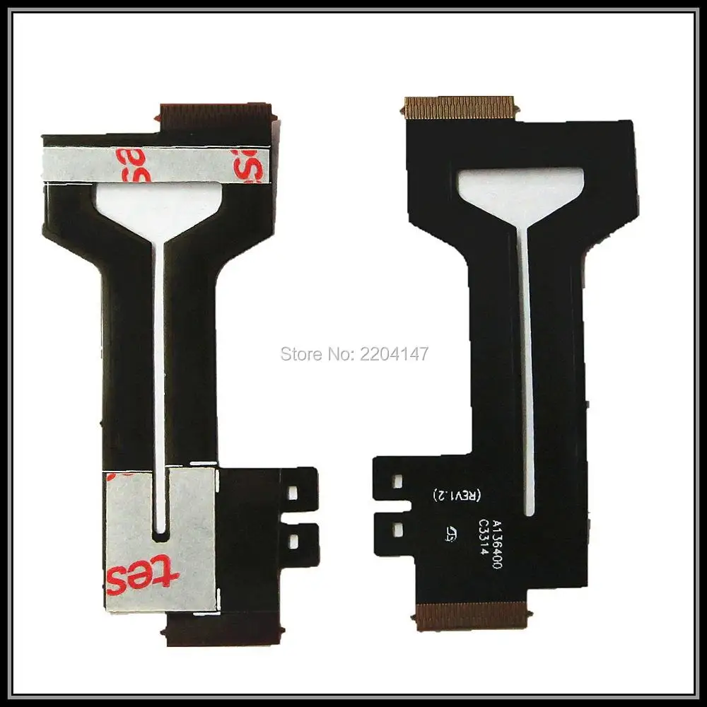 카시오 EX-ZR50 ZR51 ZR55 디지털 카메라 수리 부품용 100% 새 샤프트 회전 LCD 플렉스 케이블