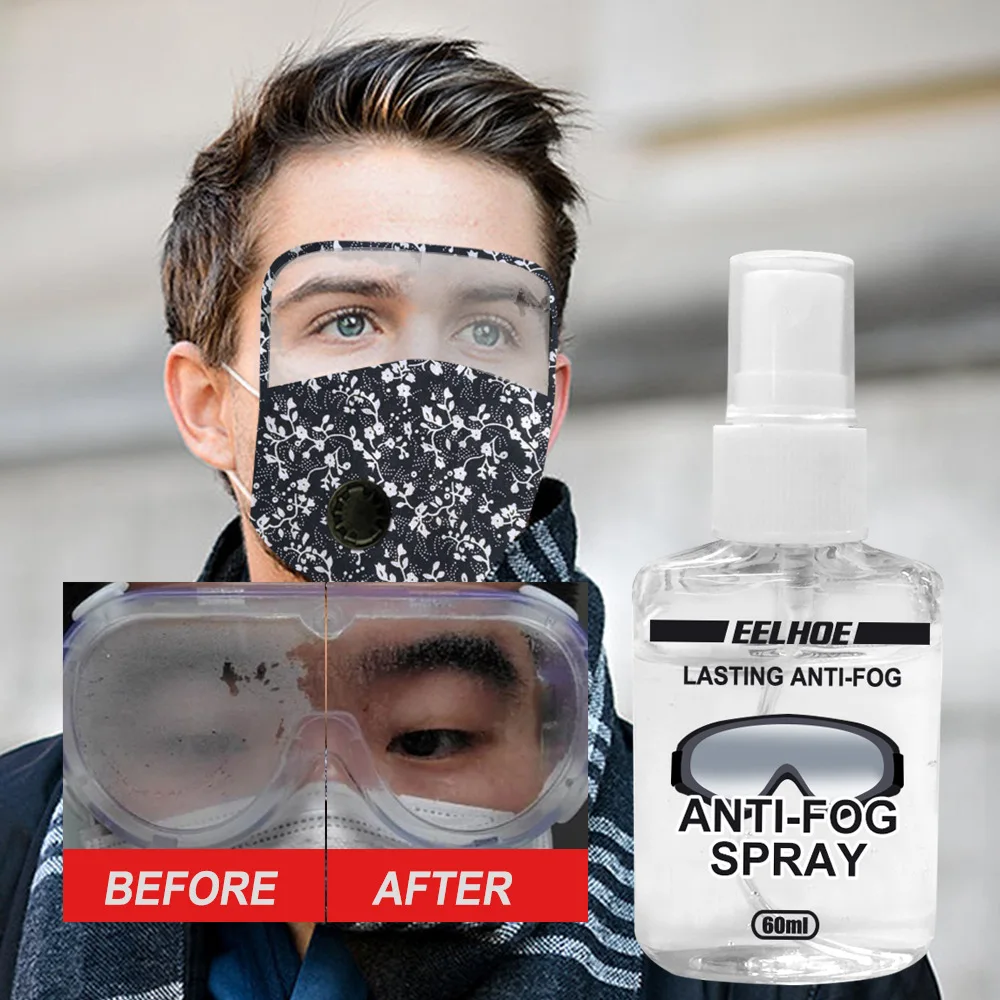 Glass Anti Fog Spray Dive Mask Lens Cleaner Eyeglass Lens Scratches Remover Lasting Defogger Coating Eyewear Cleaning Solution glass cleaner,glasses lens cleaner spray