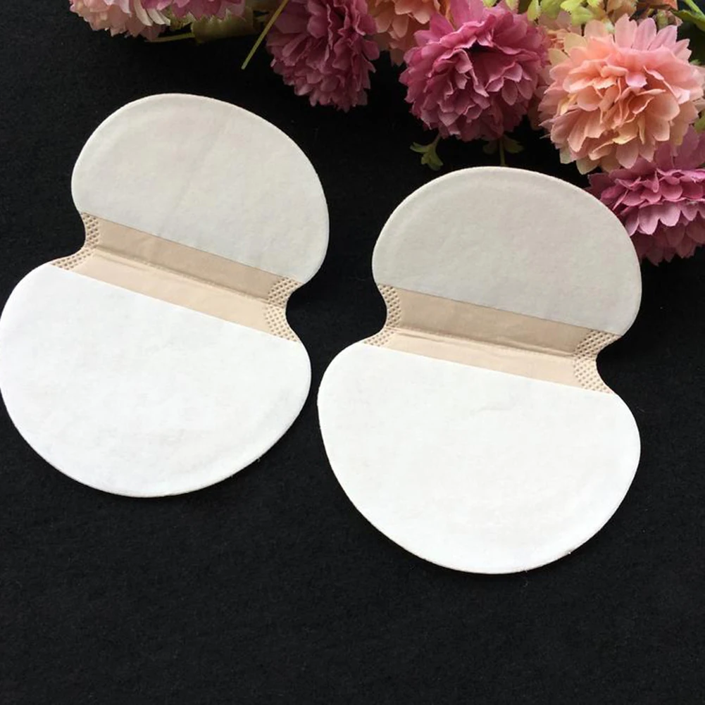 Underarm Absorbing Shield Non-woven Disposable Sweat Absorbent Pad Self-adhesive Ultra-thin Summer Supplies 50pcs