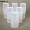Adjustable Height PVC Makeup Brush Holder Display Storage Cup Organizer with Lid 1