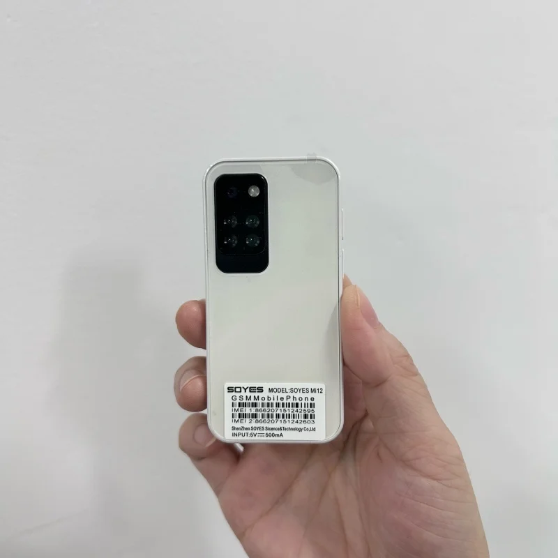 SOYES Mi12 Mini Smartphone 2,5 pulgadas MTK 1GB RAM 8GB ROM 5MP Cámara Tarjeta SIM Dual WCDMA 3G Mp4 Bluetooth WIFI Android teléfono móvil