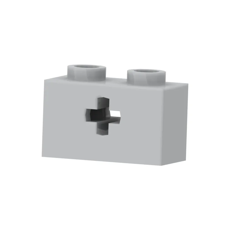 10 stücke MOC 3700 52107 32064 32000 11211 1x2 Mit Loch Bausteine Kit High-Tech Stecker Haus ziegel Pädagogisches DIY Spielzeug – Detail 3