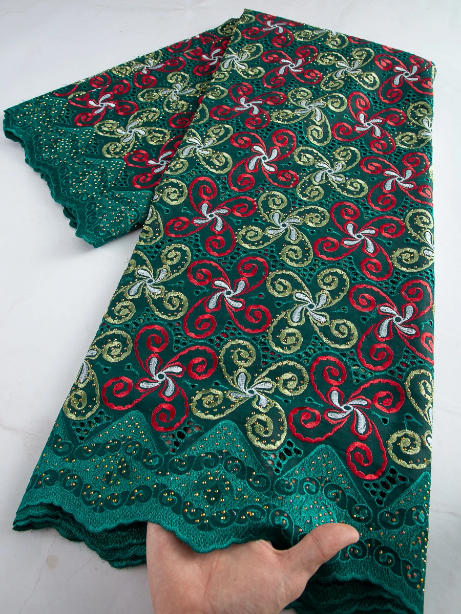 French Nigerian Swiss Voile Lace Fabric For Party Evening TY3000