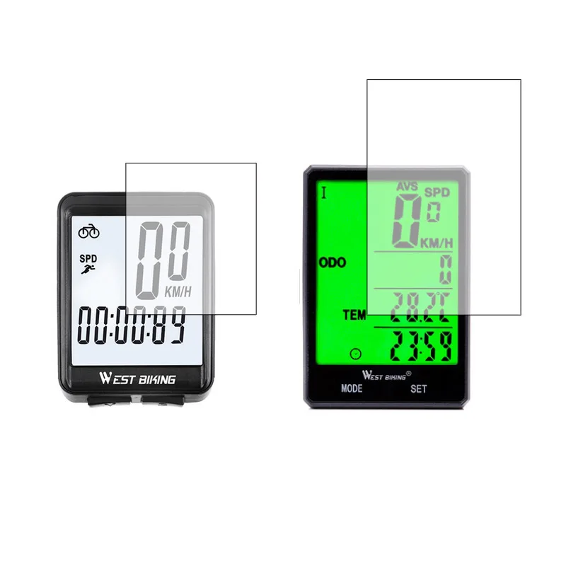 

3pcs Clear Screen Protector Cover Protective Film For INBIKE/WEST BIKING Bicycle Speedometer Odometer Bike Computer Accessories