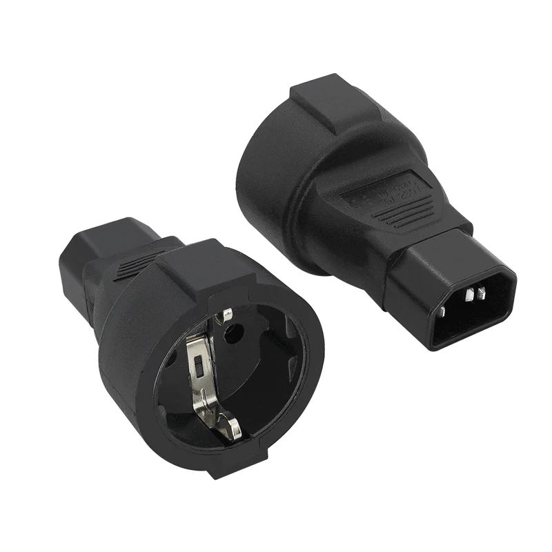 IEC320 C14 Naar Eu, Stopcontact Adapter Iec 320 C14 Naar Eu, eu Ac Plug Power Converter Ups Pdu Kabel