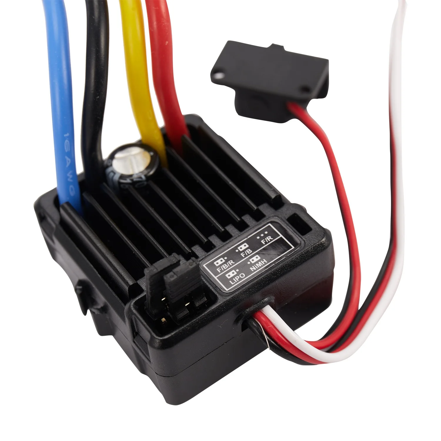 

WP-1060-RTR Waterproof 2S-3S 60A Brushed ESC для 1/10 Tamiya Traxxas Redcat HPI RC Car Parts