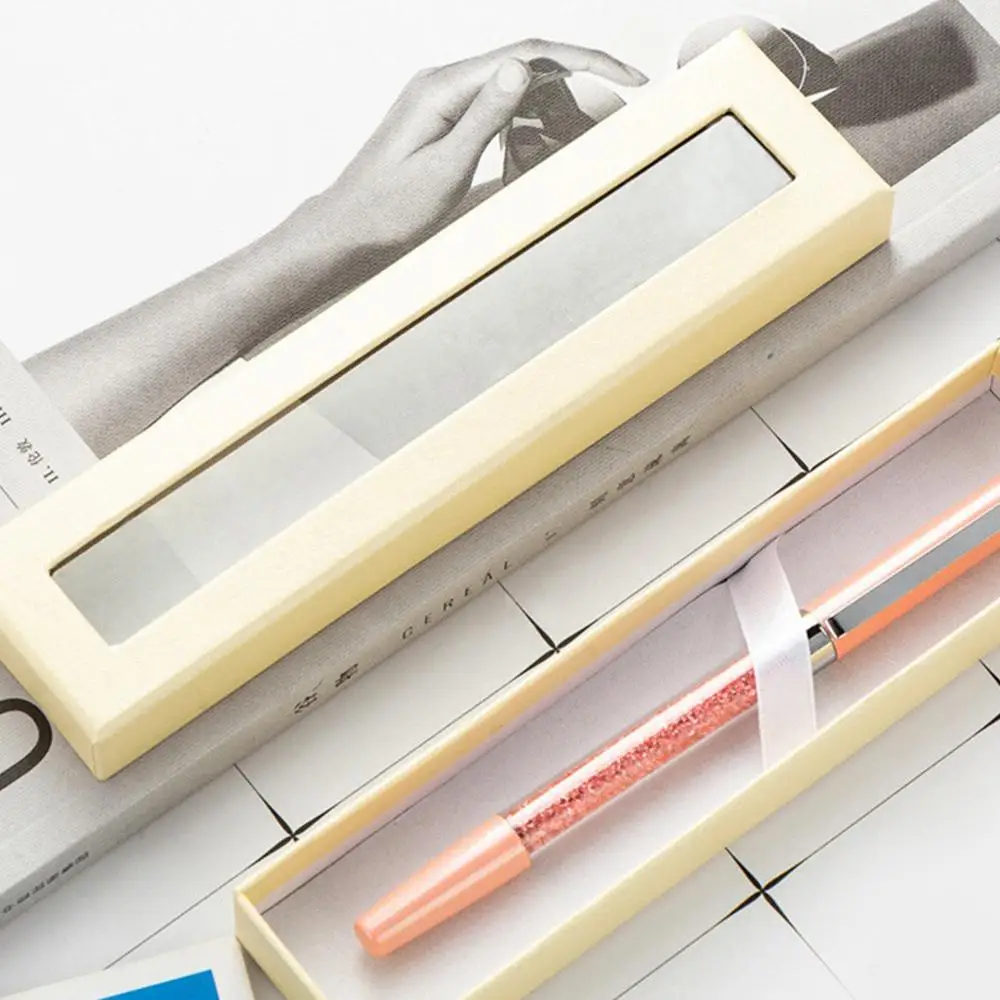 Fashionable Interior Texture Delicate Simple Design Transparent Beautiful Design Innovative Originality Simple Pen Box
