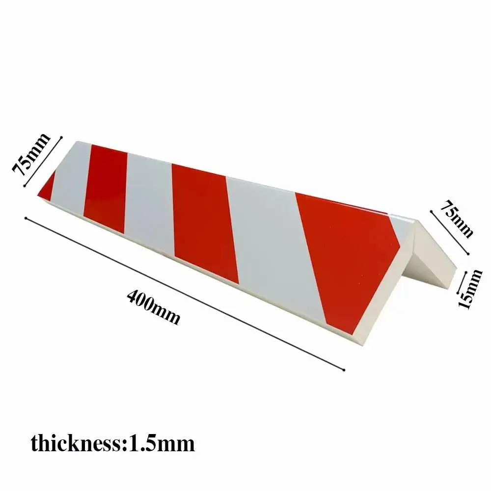1/2/4PCS Car Anti-collision Corner Guard Parking Foam Warning Signs Bumper Wall Protector Sticker