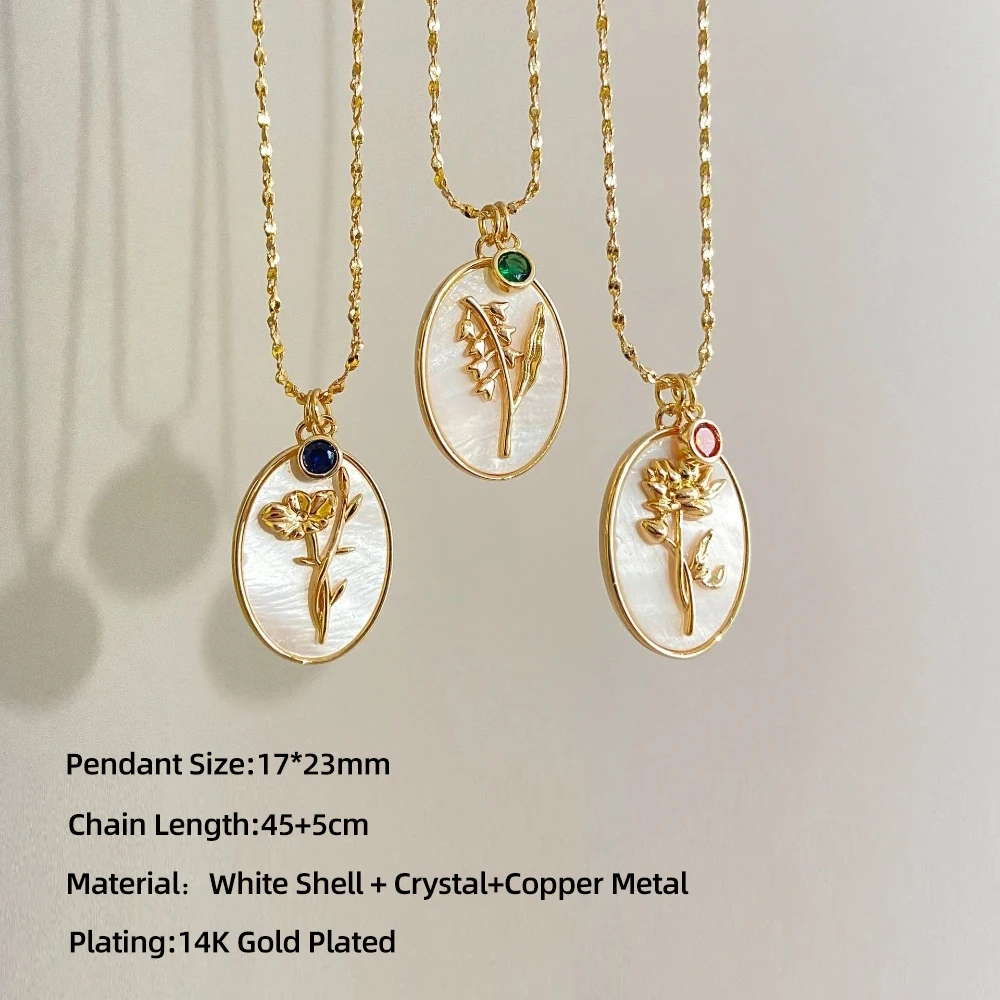 Collana Portafortuna In Oro 18 Carati - Gioiello Elegante Con Pietra Nascita