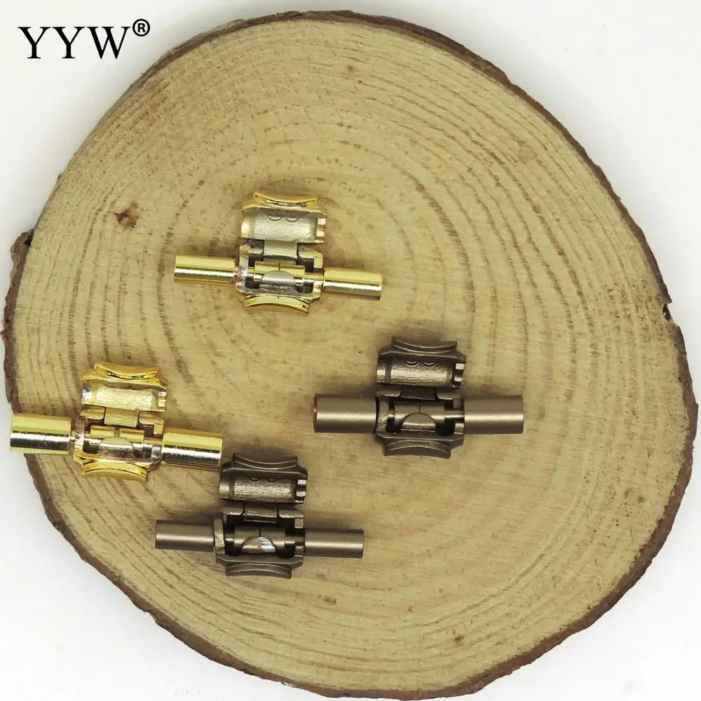 10pcs Stainless Steel Magnetic Clasps 2/2.5/3/4/5mm Hole for Leather Cord Bracelet  Rope Charms DIY Jewelry Making Accessories