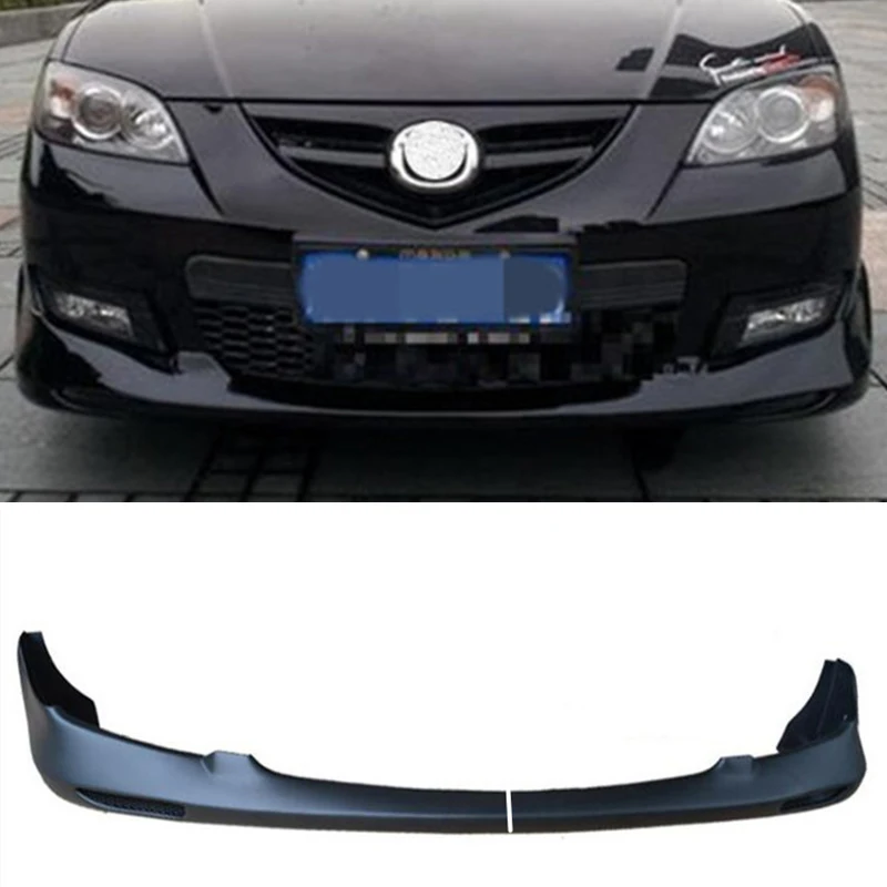 

Диффузор для губ переднего бампера из АБС-пластика, Старый Mazda 3, аксессуары для ремонта, противоударный автомобильный сплиттер M3, комплект кузова 2010 2011 года